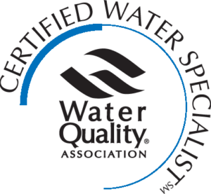 Certified Water Specialist WQA badge